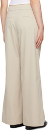 CAMILLA AND MARC Beige Simona Pants