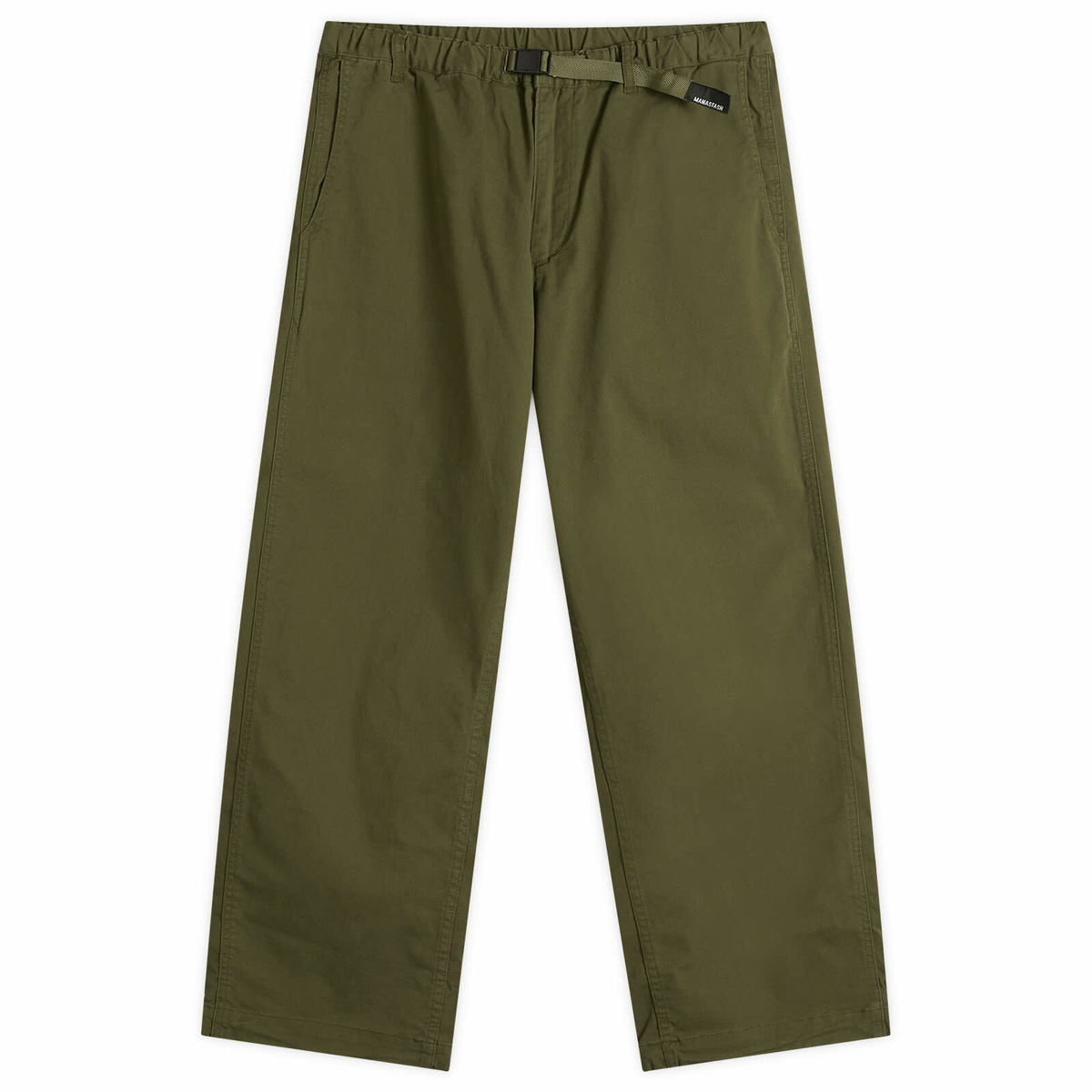 Manastash Men's Flex Climber String Trousers in Olive