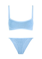 Hunza G Tyler Seerksucker Bikini - Light Blue - One Size