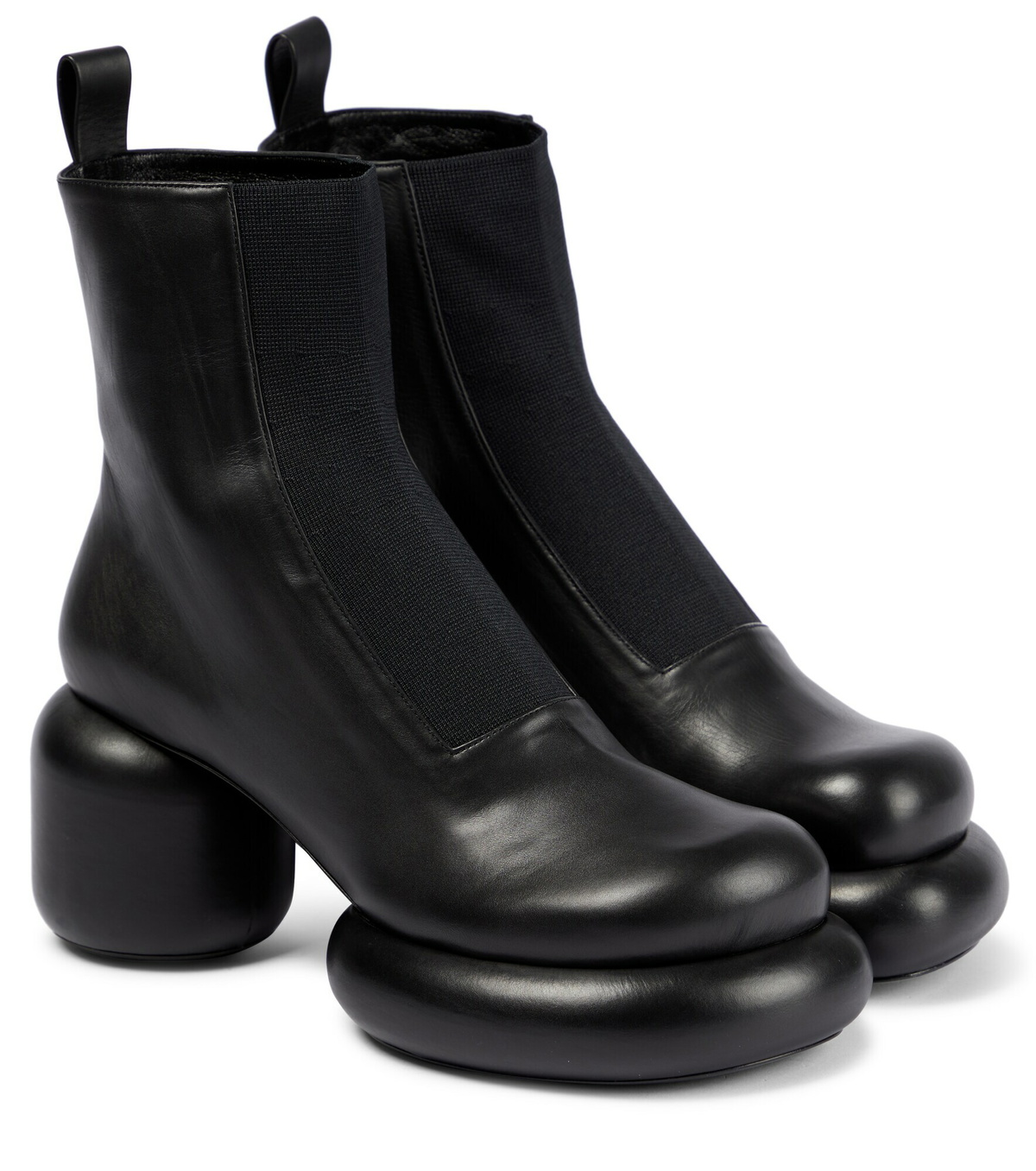 Jil Sander - Leather platform Chelsea boots Jil Sander