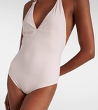 Loro Piana Ring Marine halterneck swimsuit