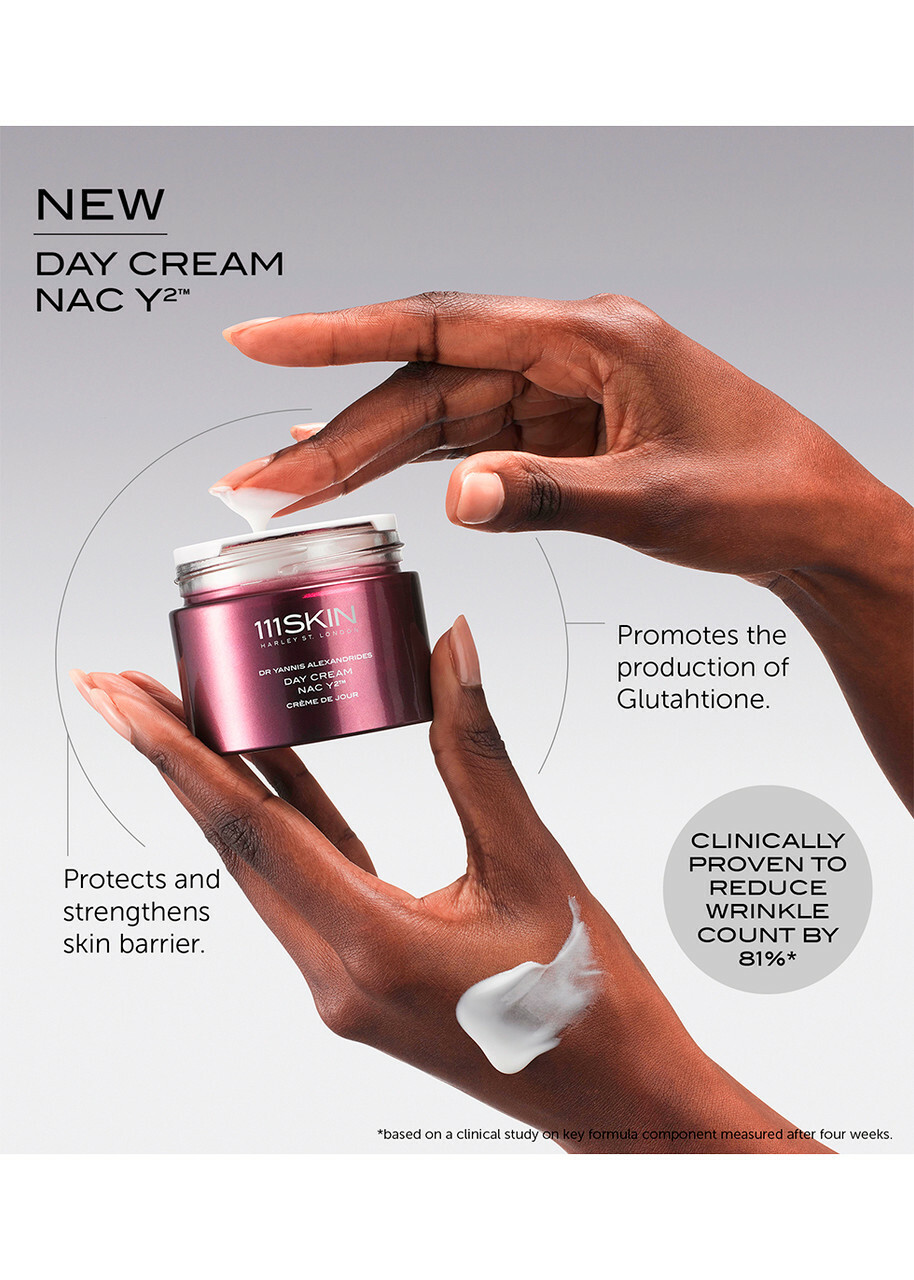 111SKIN Day Cream NAC Y, Lotions, Plump and Soothe Skin, Shield Skin