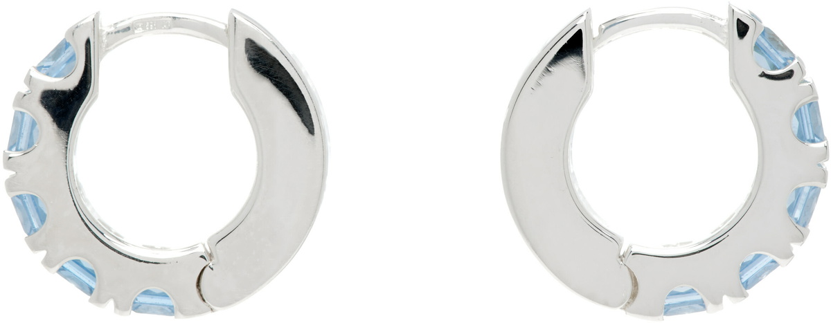 Hatton Labs Facet Hoop Earrings