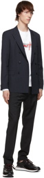 Hugo Navy Pinstripe Blazer