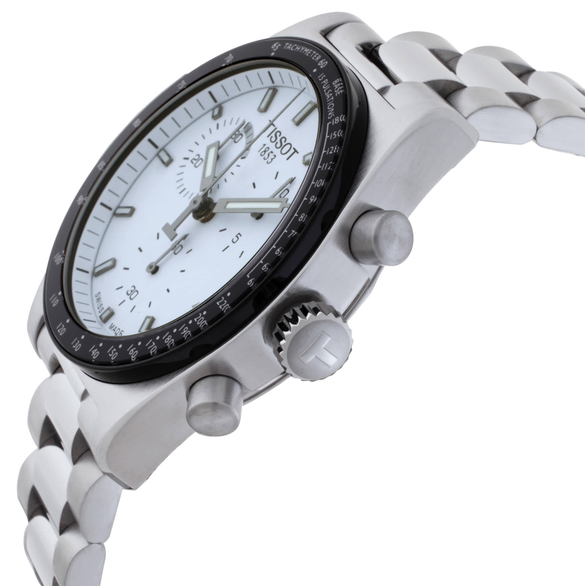 Tissot PR516 Chronograph Quartz White Dial Mens Watch T1494171101100