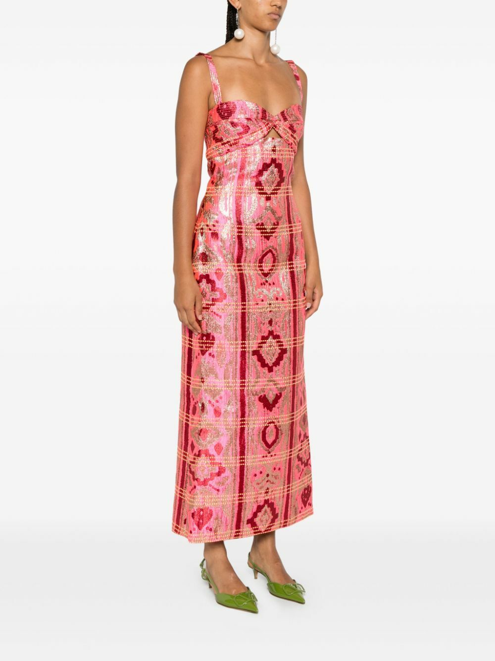 Johanna Ortiz Powerful Stitches Maxi Dress Johanna Ortiz