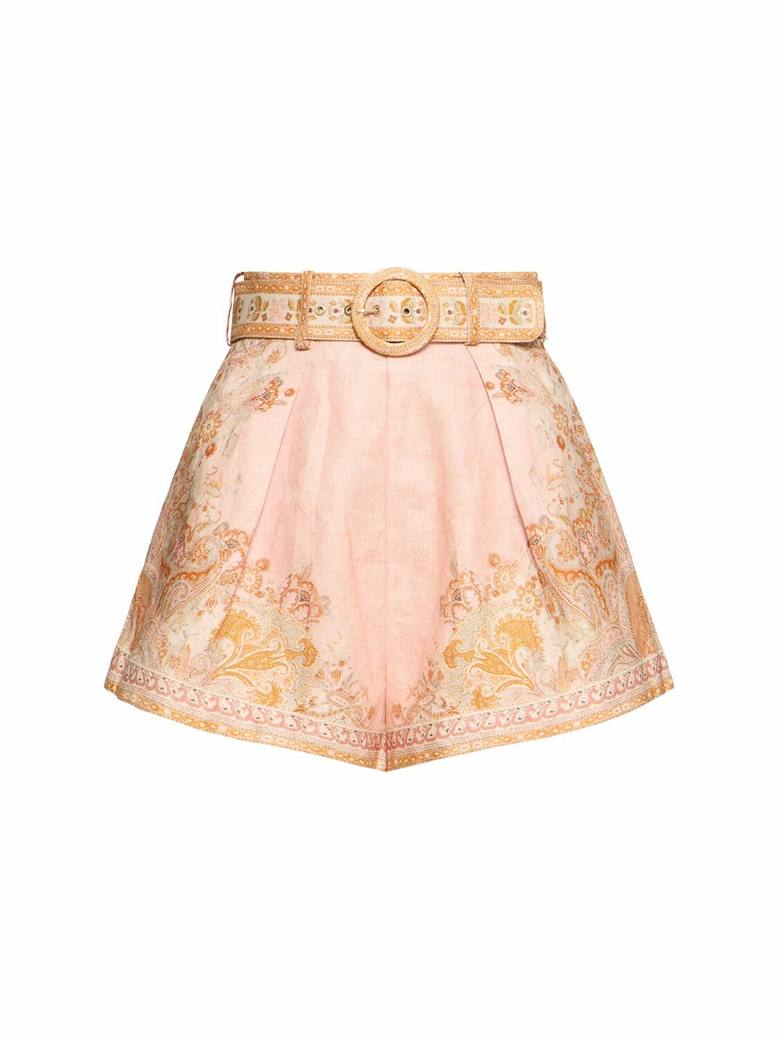 ショートパンツ Zimmermann Zimmermann Cascadian Tuck Shorts Zimmermann Waverly Tuck Shorts | Saks Fifth Avenue