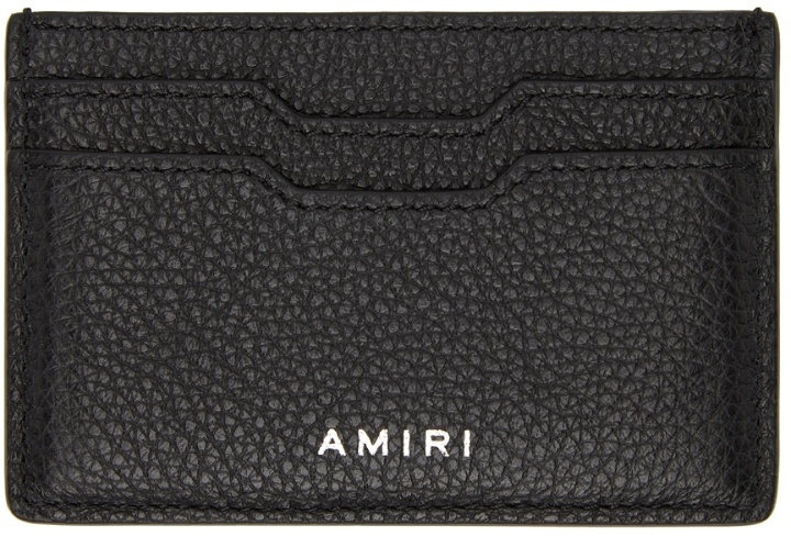 Photo: AMIRI Black Embossed Iconic Card Holder