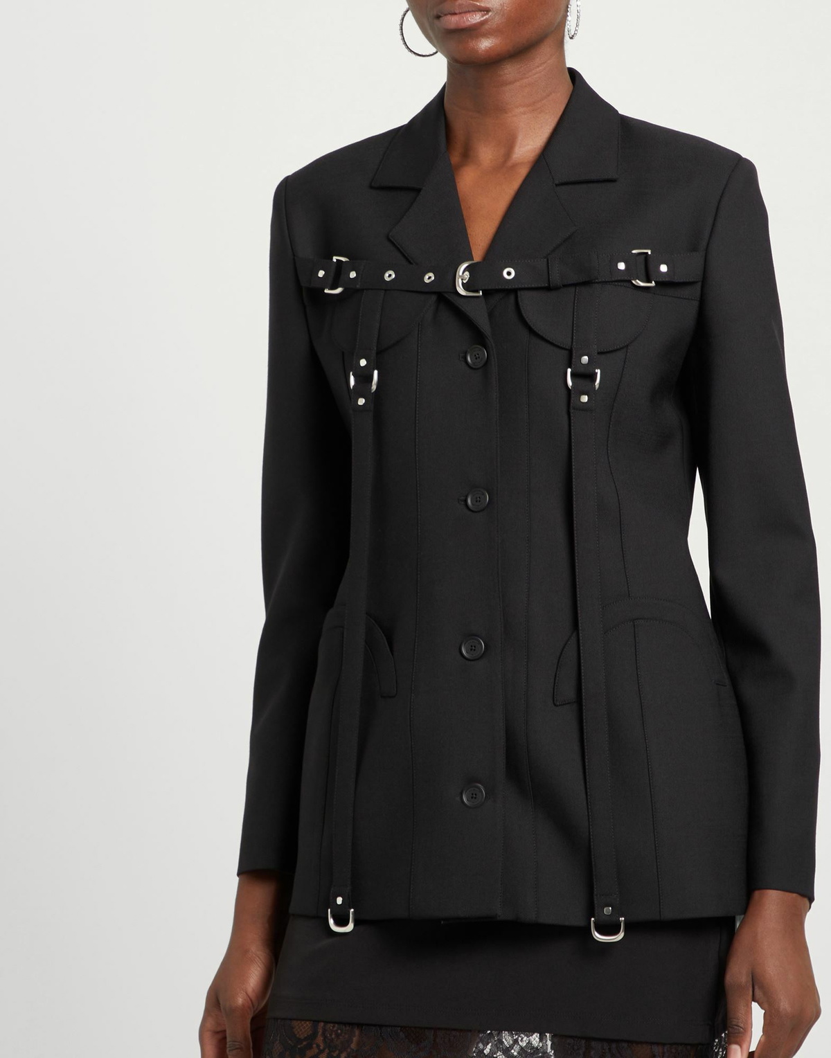 Off-white Womens Blazer in Black