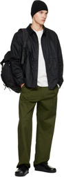 CASEY CASEY Black Lacqued Fabrice Jacket