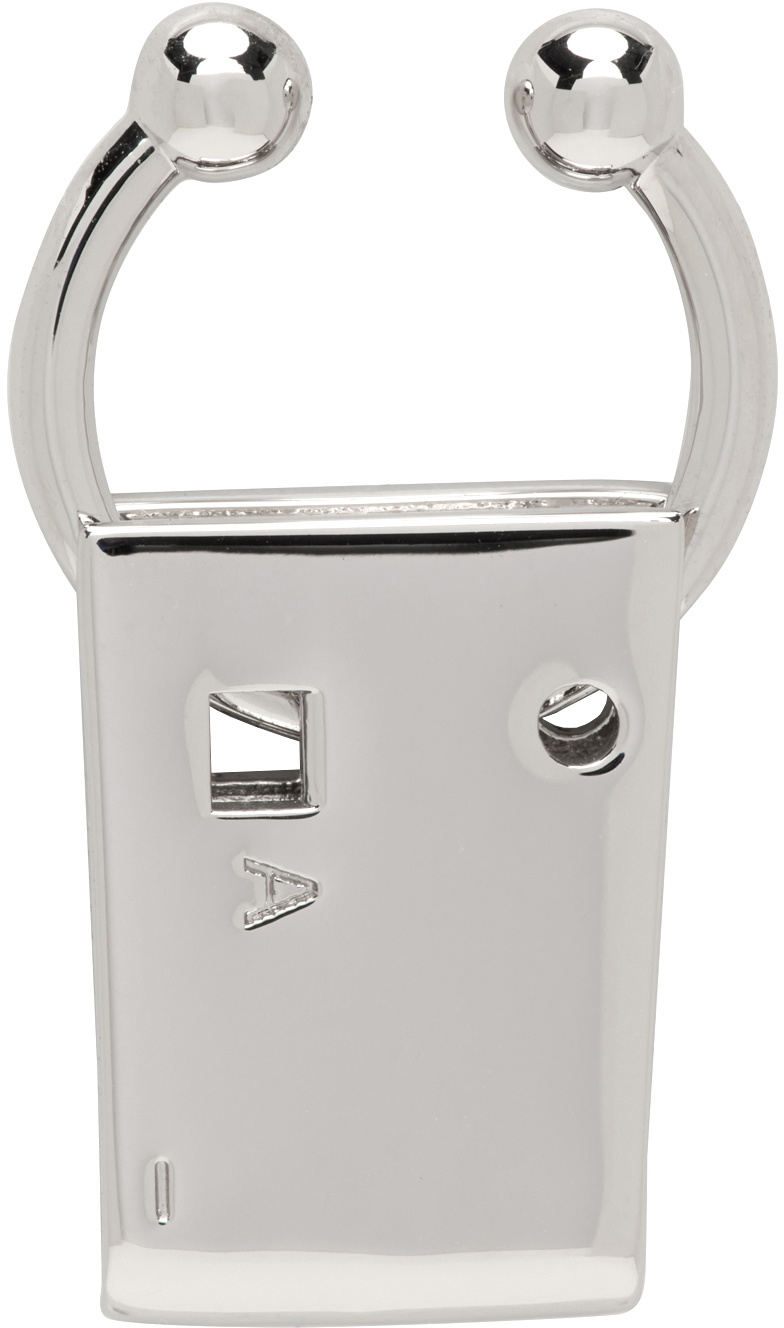 1017 ALYX 9SM Silver Septum Ring 1017 ALYX 9SM