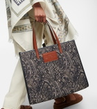 Etro - Globetrotter Medium jacquard tote bag