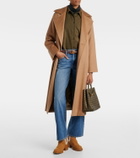 Tod's Shearling-trimmed suede Chelsea boots