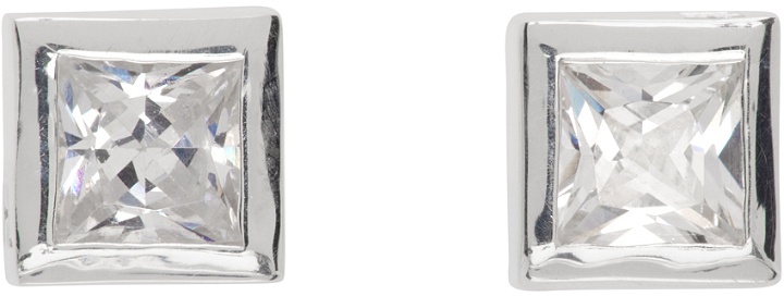 Photo: Hatton Labs Silver Stone Stud Earrings