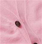Acne Studios - Keve Logo-Appliquéd Wool Cardigan - Pink