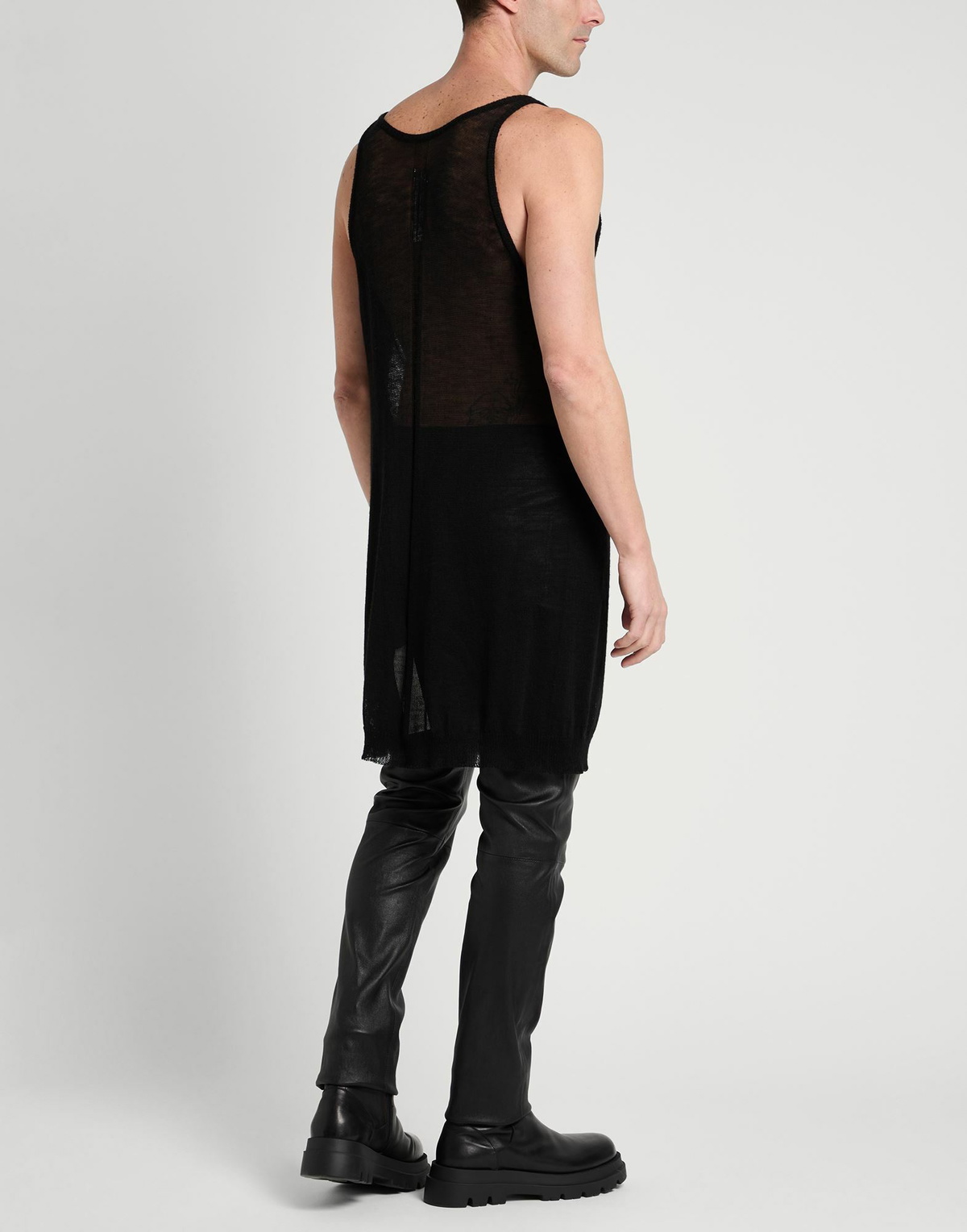 Rick Owens Mens Tank top in Black