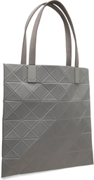 BAO BAO ISSEY MIYAKE Gray Track Tote