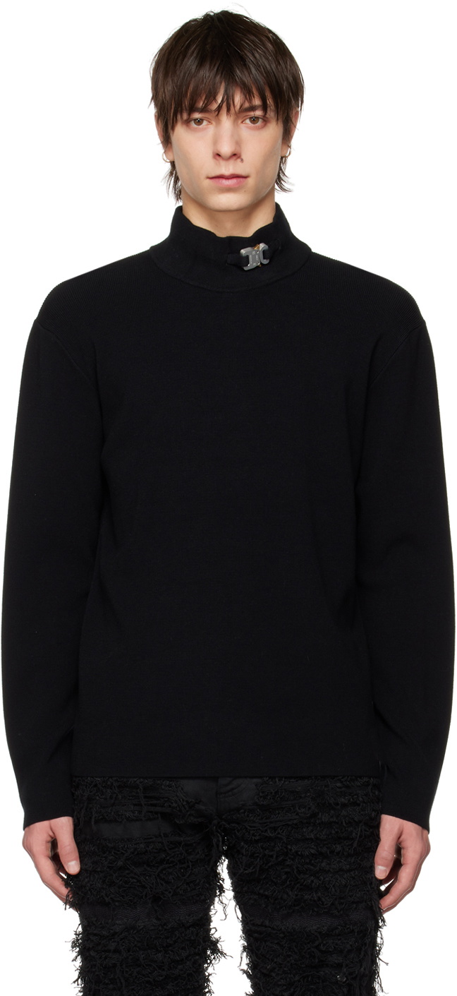 1017 ALYX 9SM Black Buckle Turtleneck 1017 ALYX 9SM 1017 ALYX 9SM Black Buckle Turtleneck 1017 ALYX 9SM