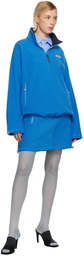 Sandy Liang Blue Polar Miniskirt