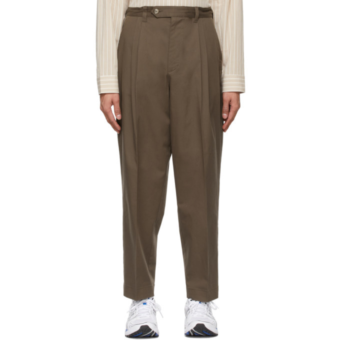 mfpen Brown Scene Trousers mfpen