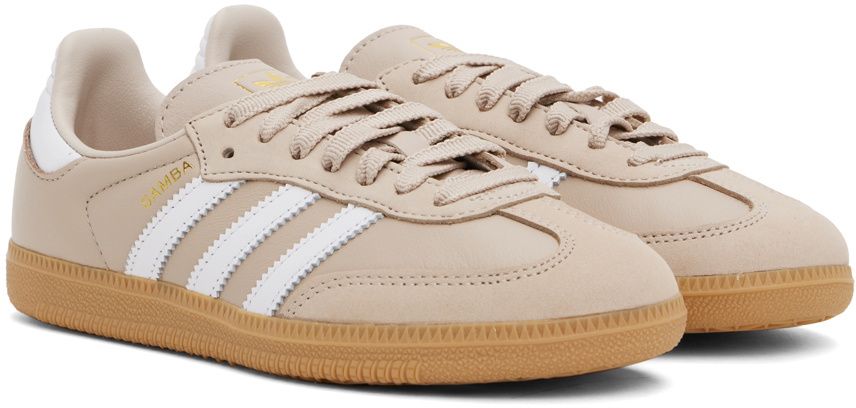 adidas gazelle silver green womens Adidas Samba OG 'Cardboard / Sand Strata / Gold Metallic|JR0889|TF – Top  Fashion main image 0