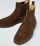 Brunello Cucinelli Suede Chelsea boots