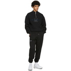 Han Kjobenhavn Black Logo Half Zip Sweatshirt