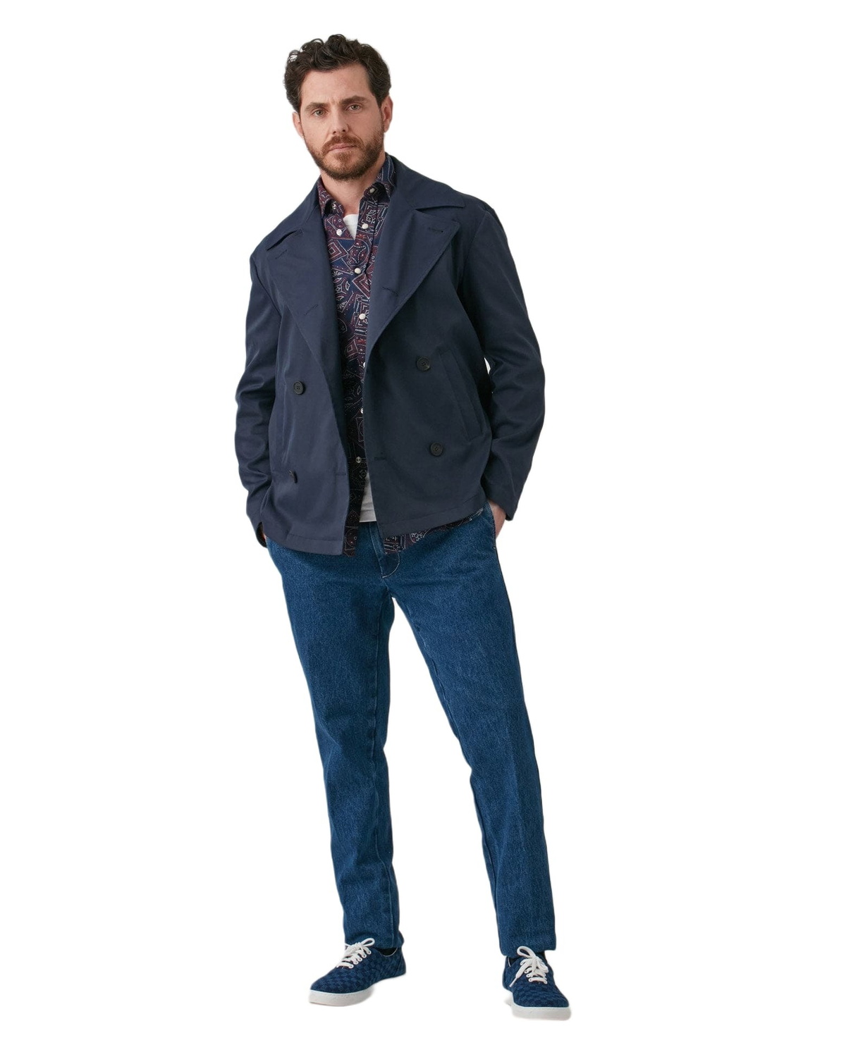 doppiaa Aalbina Waterproof Peacoat