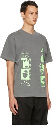 paria /FARZANEH SSENSE Exclusive Grey Graphic T-Shirt