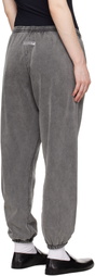 Acne Studios Gray Cotton Sweatpants