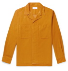 Mr P. - Cotton-Corduroy Overshirt - Yellow