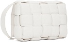 Bottega Veneta Off-White Padded Cassette Shoulder Bag