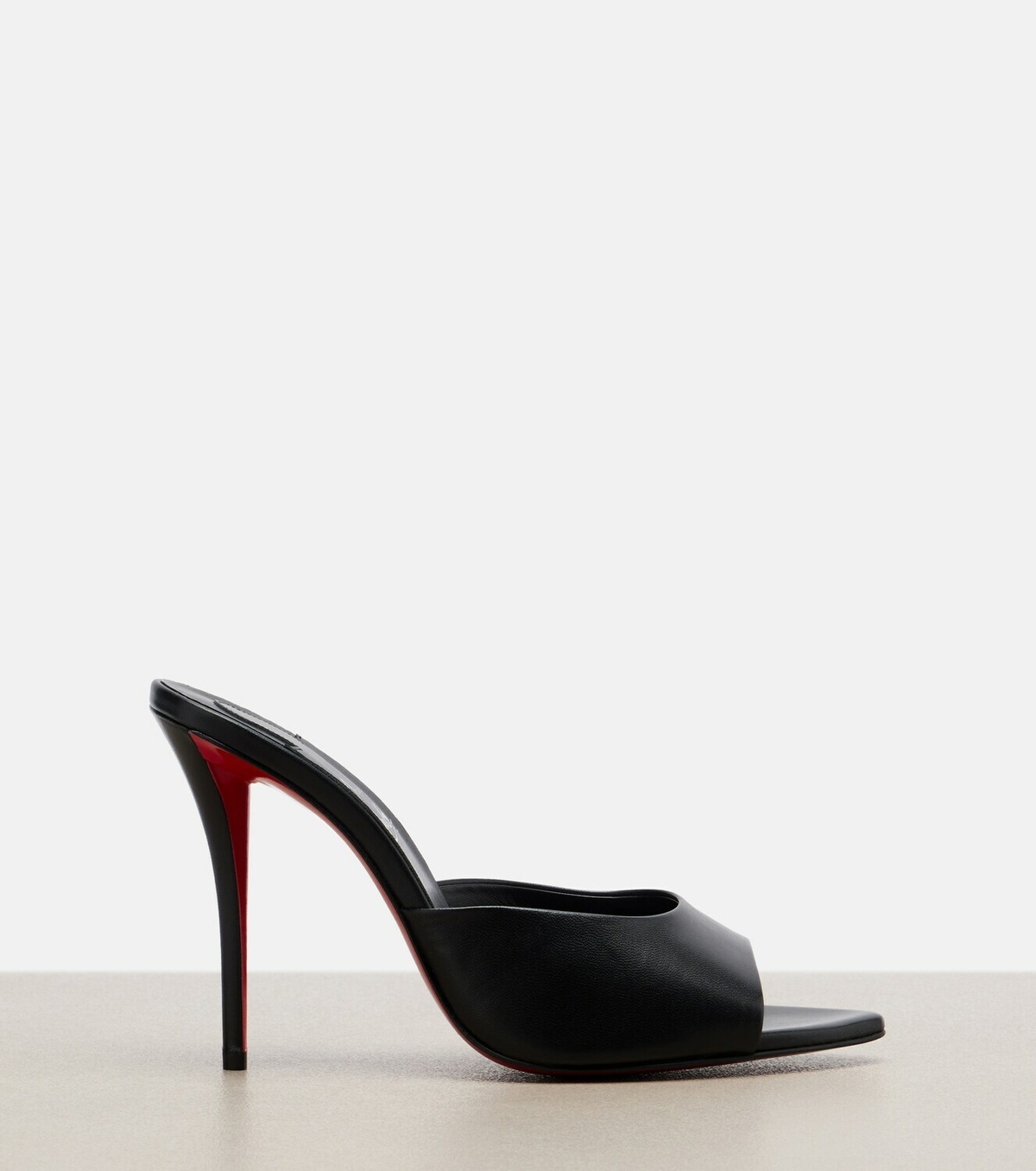 Christian Louboutin Miss Z leather mules