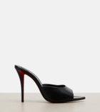 Christian Louboutin Miss Z leather mules