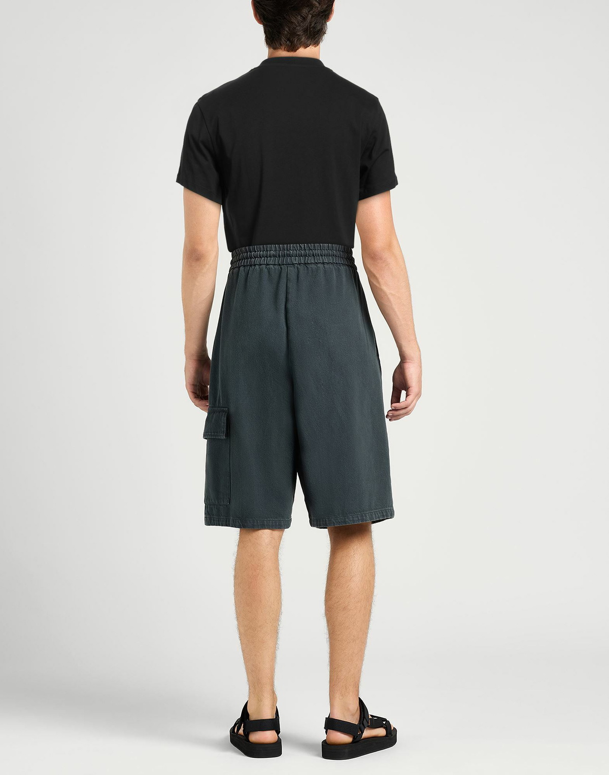 Sandro Mens T-shirt in Black