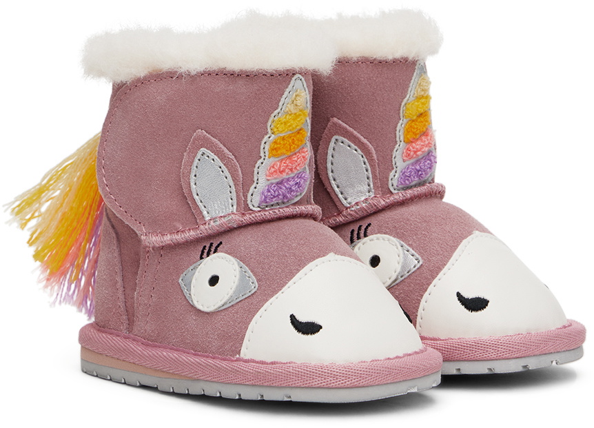 EMU Baby Pink Magical Unicorn Pre-Walkers