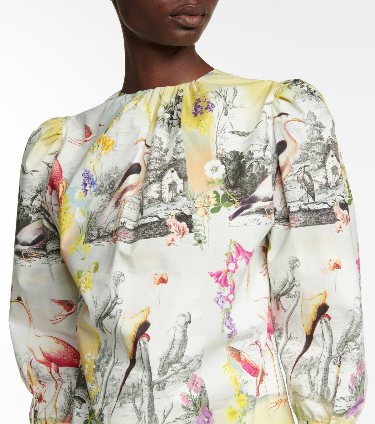 Etro - Printed cotton blouse Etro