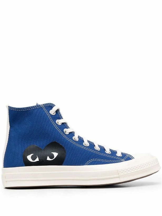 Photo: COMME DES GARCONS PLAY - Chuck Taylor High-top Sneakers