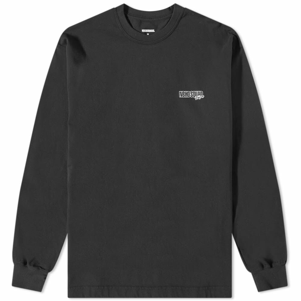 Neighborhood Men's Long Sleeve NH-6 T-Shirt in Black Neighborhood