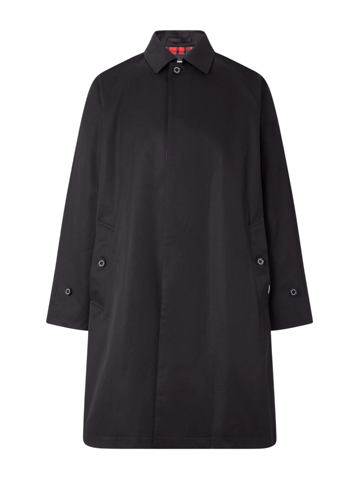 Neighborhood - Balcollar Logo-Appliquéd Twill Coat - Black