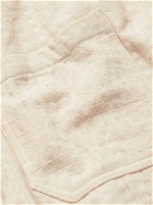 Karu Research - Chrochet-Trimmed Cotton Chore Jacket - Neutrals