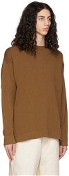 MHL by Margaret Howell Tan Recycled Cotton Sweatshirt