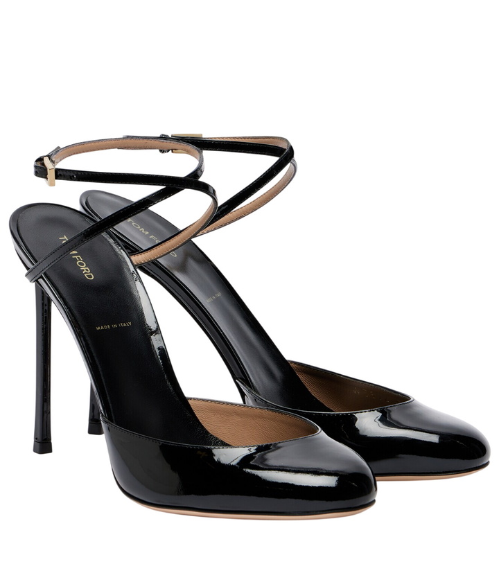Photo: Tom Ford Patent leather slingback pumps