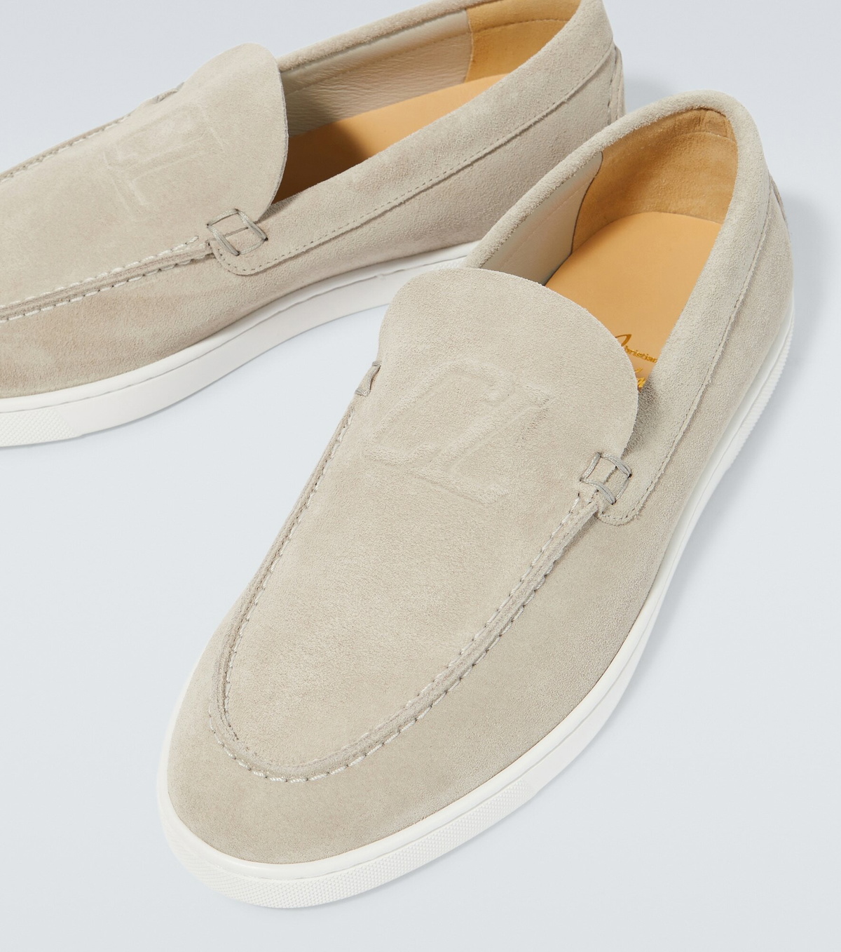 Christian Louboutin - Suede loafers