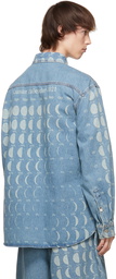 Loewe Blue Paula's Ibiza Denim Moon Calendar Shirt