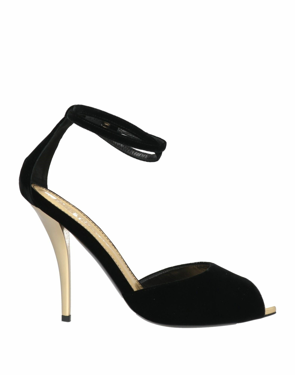 Paris Texas Womens Sandals in Black