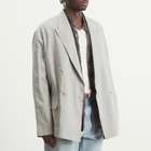 Our Legacy Men's Tencel Halt Blazer in Willow Grey