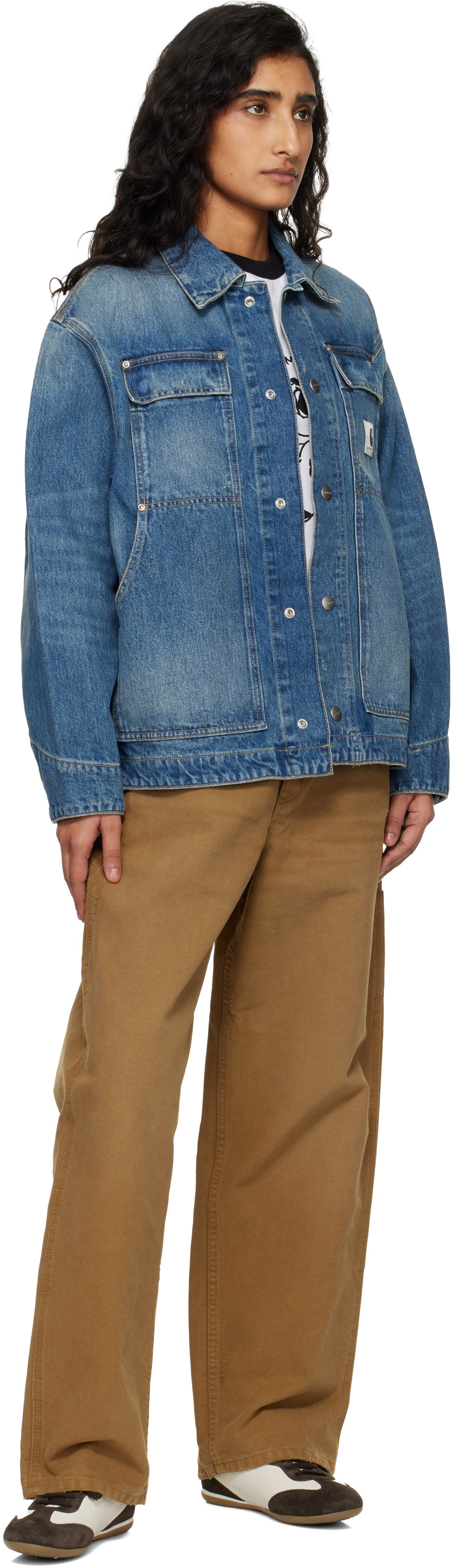 Carhartt Work In Progress Blue OG Arctic Denim Jacket