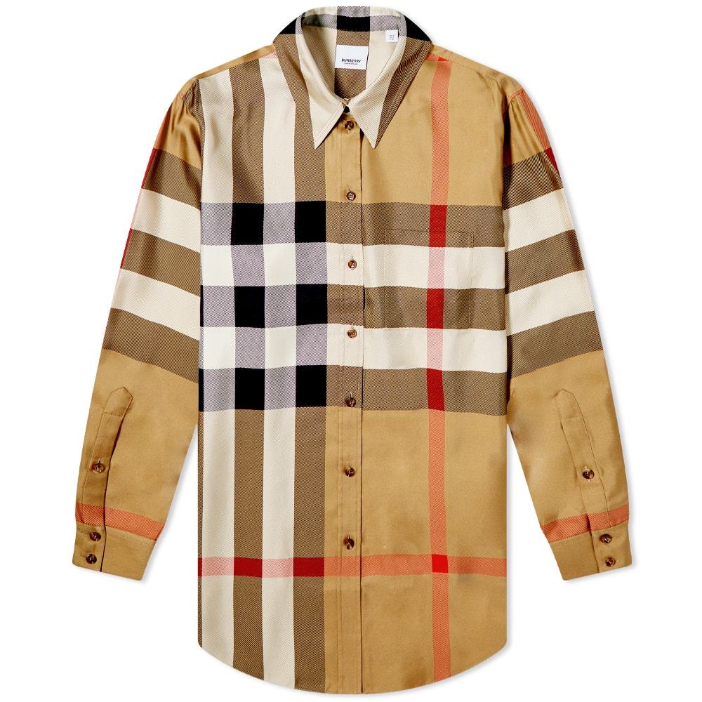 Burberry Carlota Oversized Checked Shirt Burberry