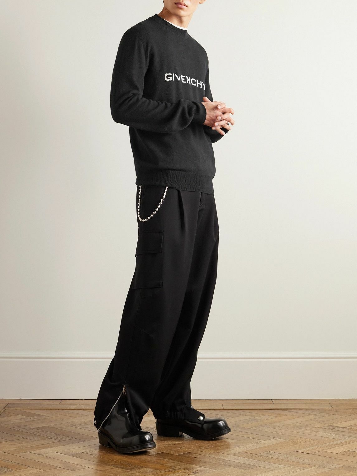 GIVENCHY ARCHETYPE CREW NECK SWEATER